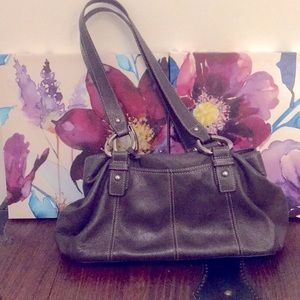 Tignanello brown leather purse